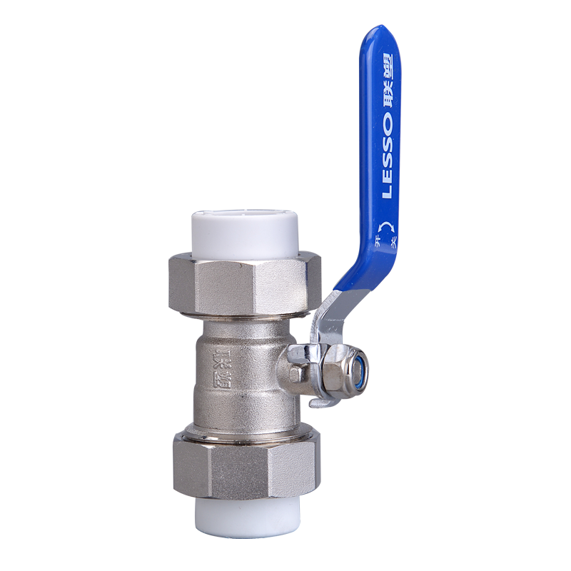 球阀联塑ppr双活接球内外螺纹单活接截止阀暗阀ppr管