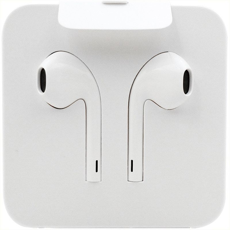 耳机适用于苹果原装earpods港版拆机扁头线控ipad手机耳机