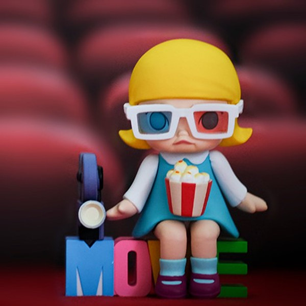 molly的一系列盲盒娃娃手办公仔摆件潮玩泡泡玛特潮玩盲盒