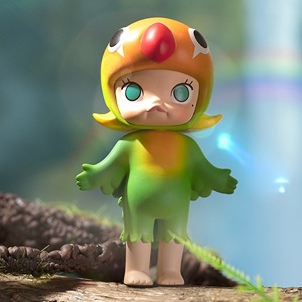 molly小鸟系列盲盒手办公仔摆件潮玩泡泡玛特官方正品