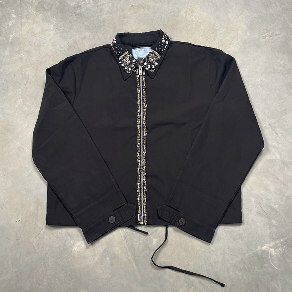 【收藏款】马丁maison PRA奢华洛世奇880钻纯手工刺绣宝石夹克