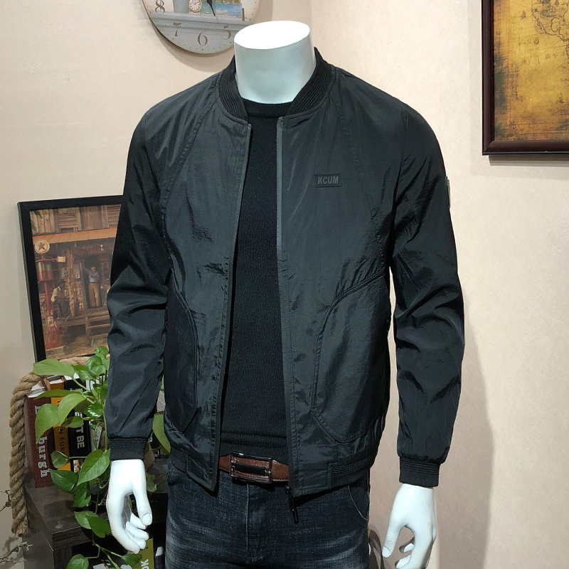 春秋季新款休闲飞行员夹克男短款韩版潮流帅气棒球服男士外套薄款
