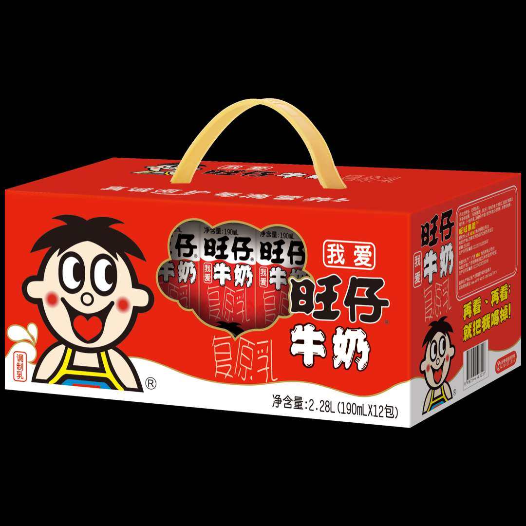 旺旺特卖旺仔儿童成长36岁年龄专属富含促进调制乳风味奶