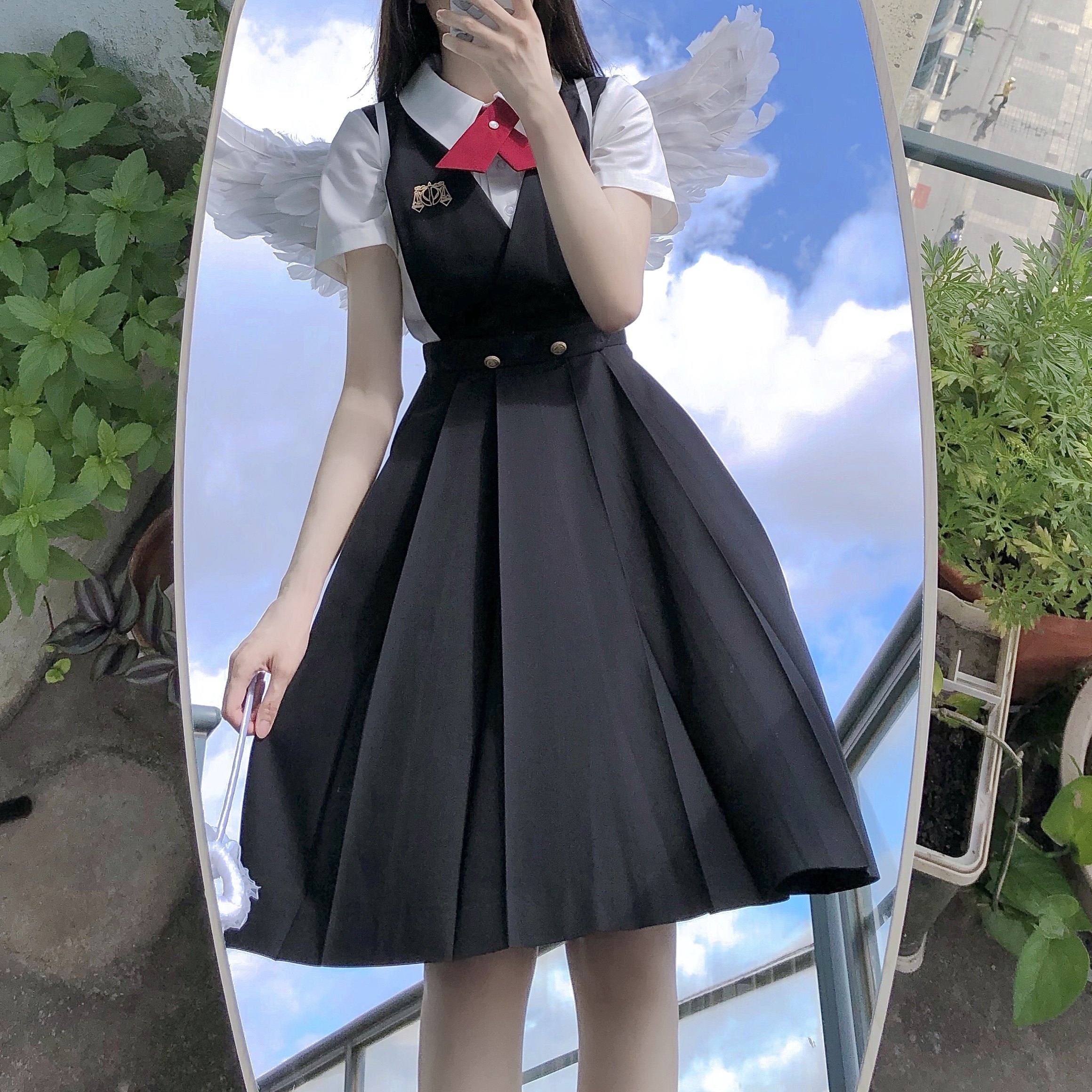 制服亚特兰蒂斯原创护奶jk不良长裙西服正版全套学生校服