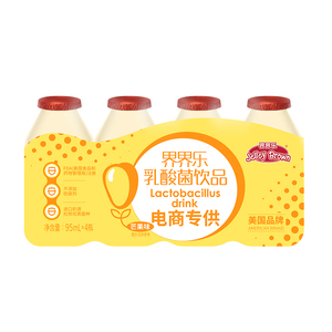 界界乐乳酸奶儿童乳饮料品网红同款早餐牛奶益生菌果味酸奶 6条装