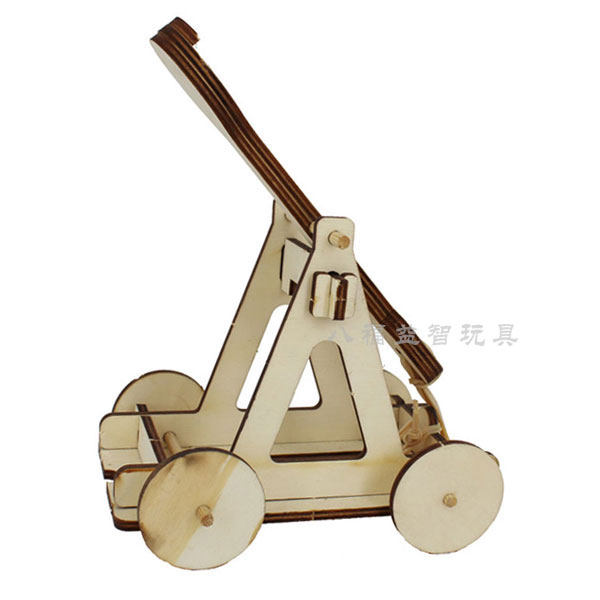 投石器机战车科技实验小制作学生diy手工拼装科普教玩具材料包邮