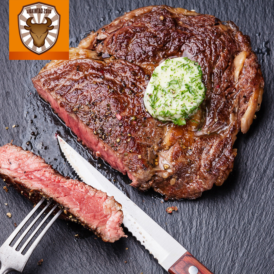 聚元沙朗牛排10片1300克原切进口家庭套餐儿童牛排