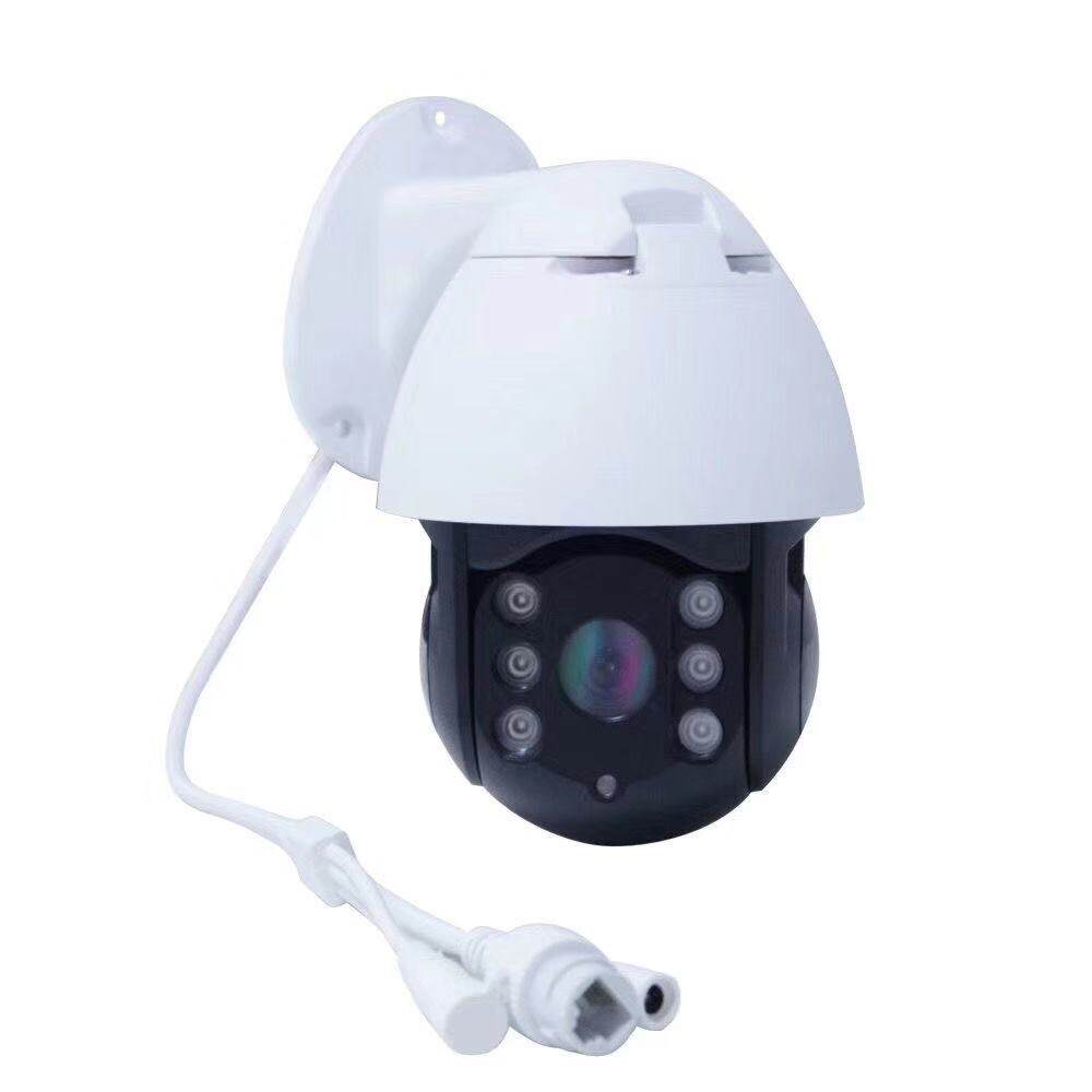 360度无线wifi摄像头家用室外防水监控高清旋转店铺户外追踪球机