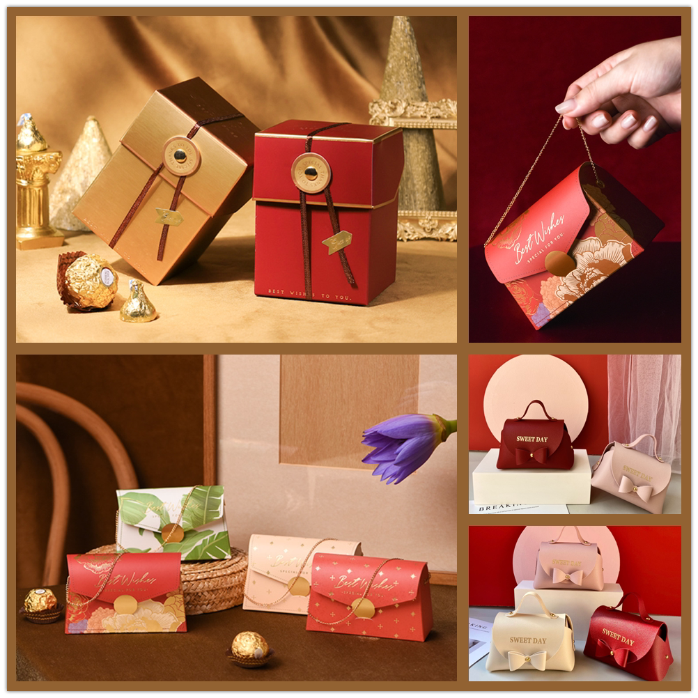 糖盒情人节包装小红私房糖果雪花酥奶婚礼回礼点心包装盒