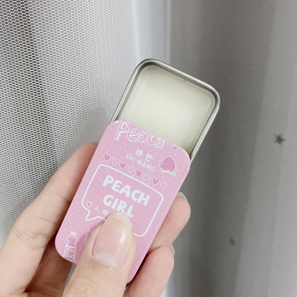 诗芒固体香水淡香持久身体香膏学生少女水蜜桃香水