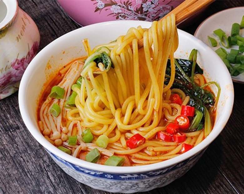 面条玉米东北米黄钢丝面碴条粗粮意大利麻辣烫黄面条面条