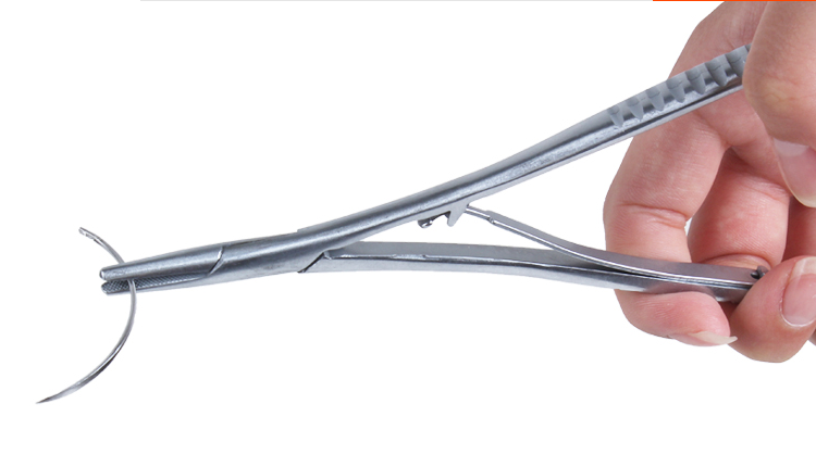 兽医用手术器械 持针钳 止血钳 16号手术剪刀 刀柄刀片 缝合针线