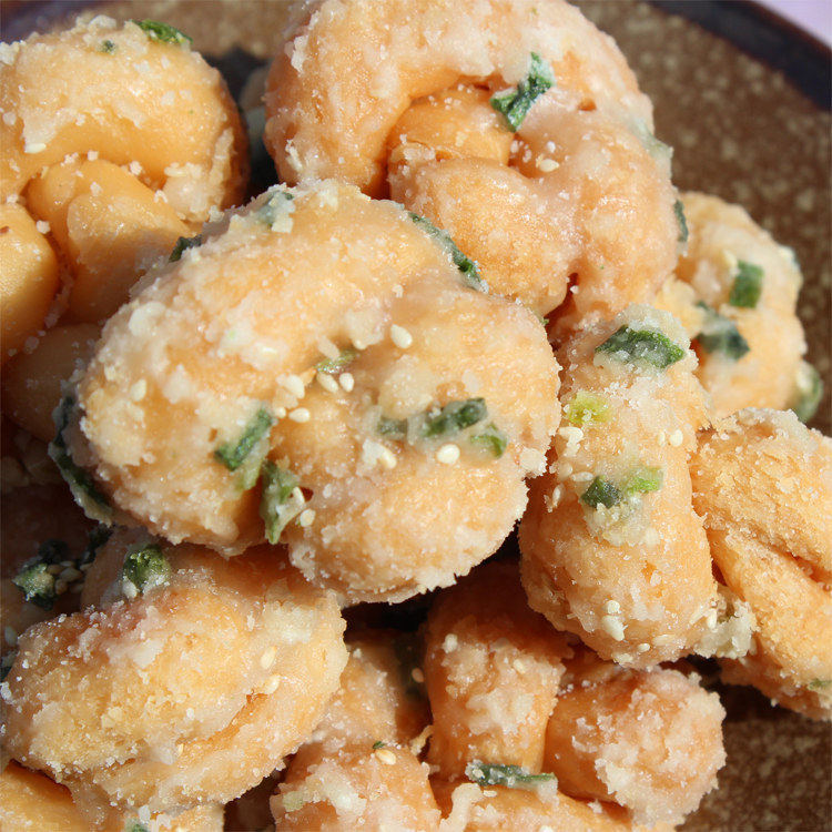 潮汕油索汕头特产葱花麻花咸中带甜点心零食传统中式糕点