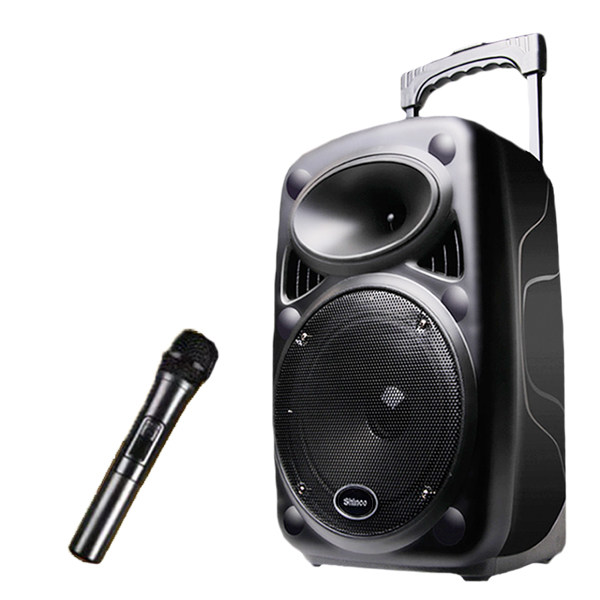 新科广场8寸移动拉杆音响蓝牙音箱拉杆广场音箱