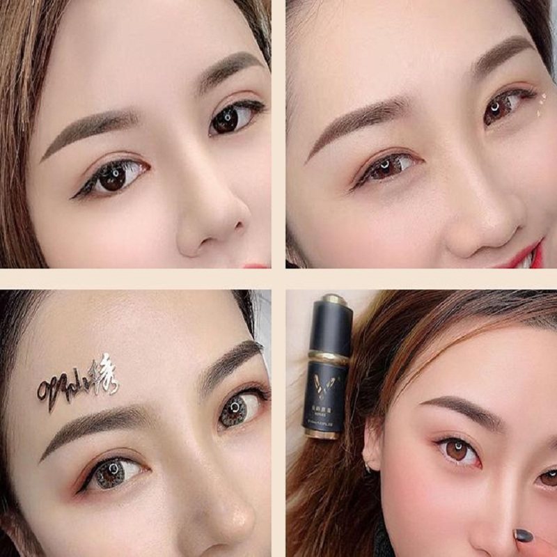 仙绣色料纹绣正品半永久纯植物色纹眉美瞳线漂化妆