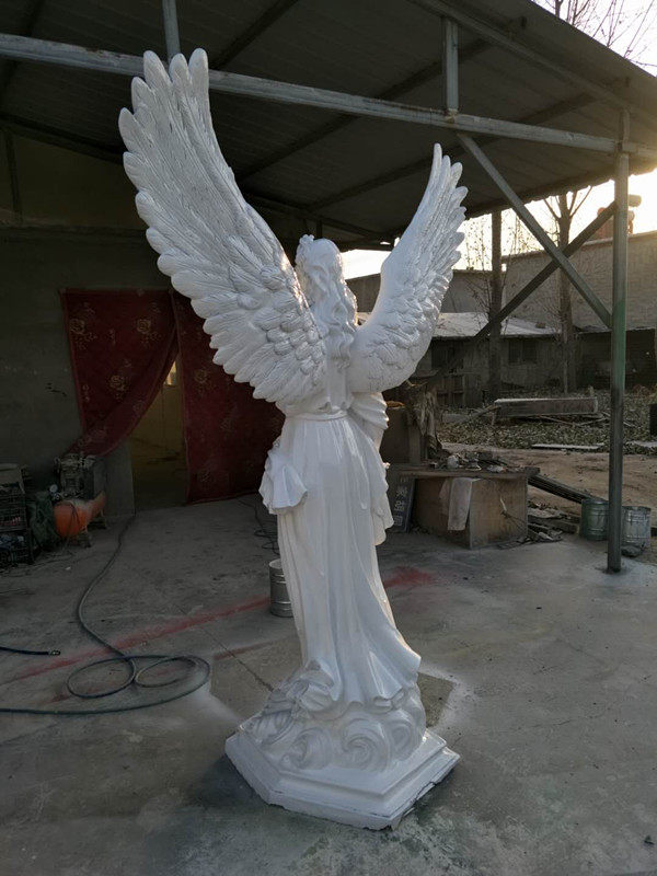 玻璃钢合成树脂光明女神落地摆件摆件