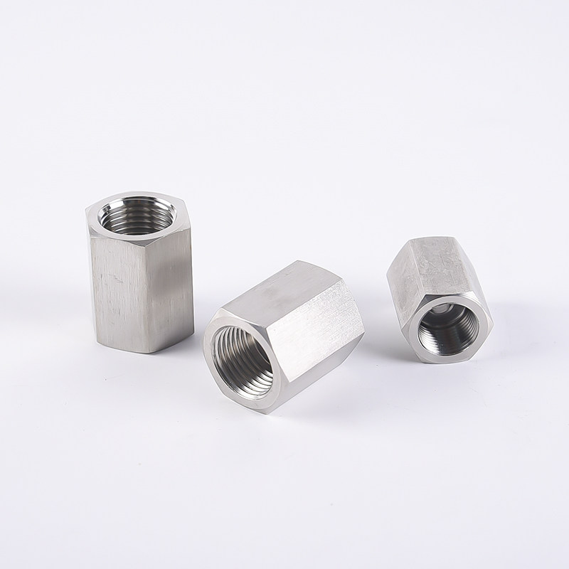 内丝不锈钢六角接头加厚高压变径内牙连接螺丝接头