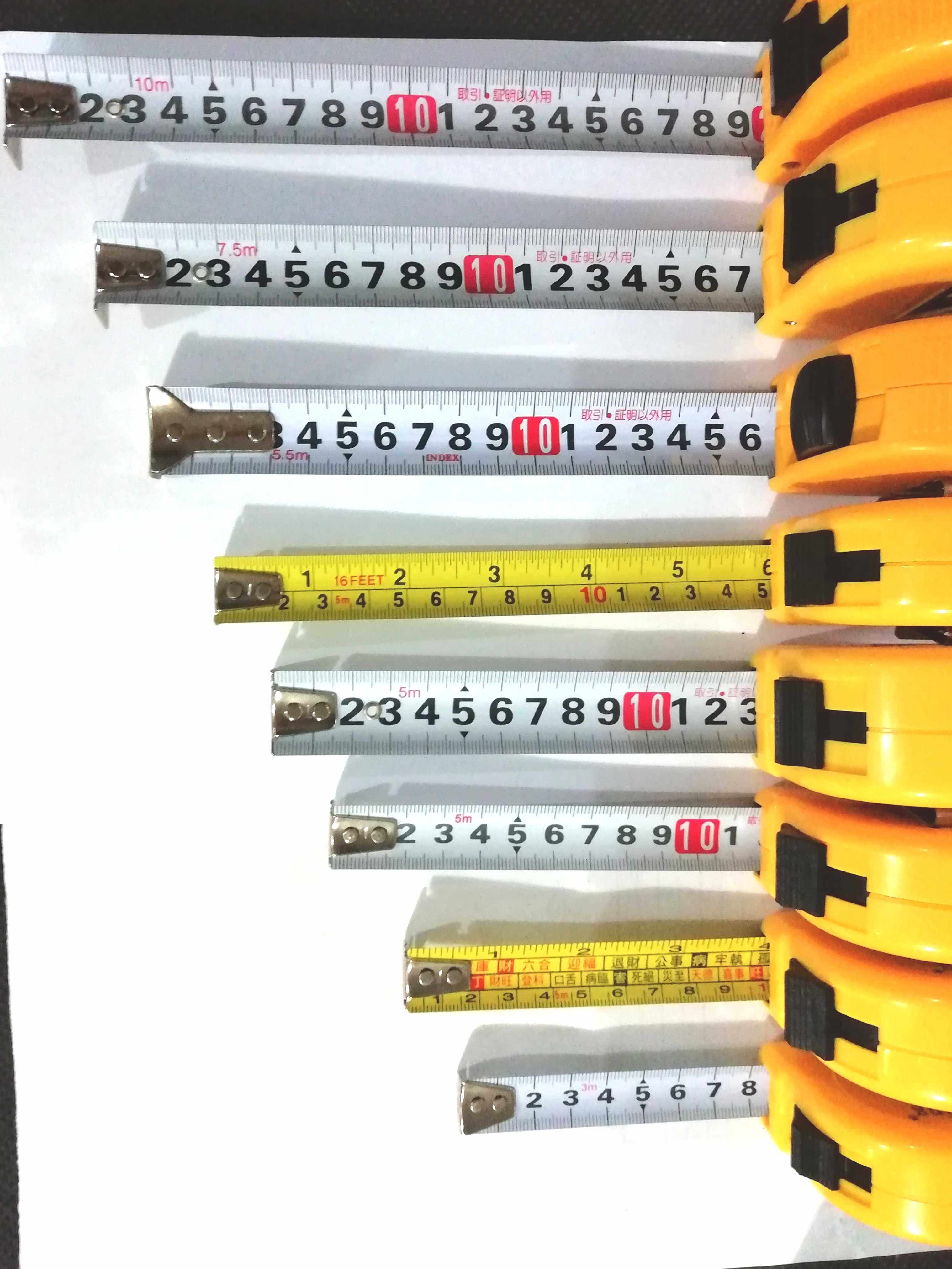 香港宏正卷尺king牌钢卷尺鲁班尺盒尺拉尺公英制测量卷尺量大可议