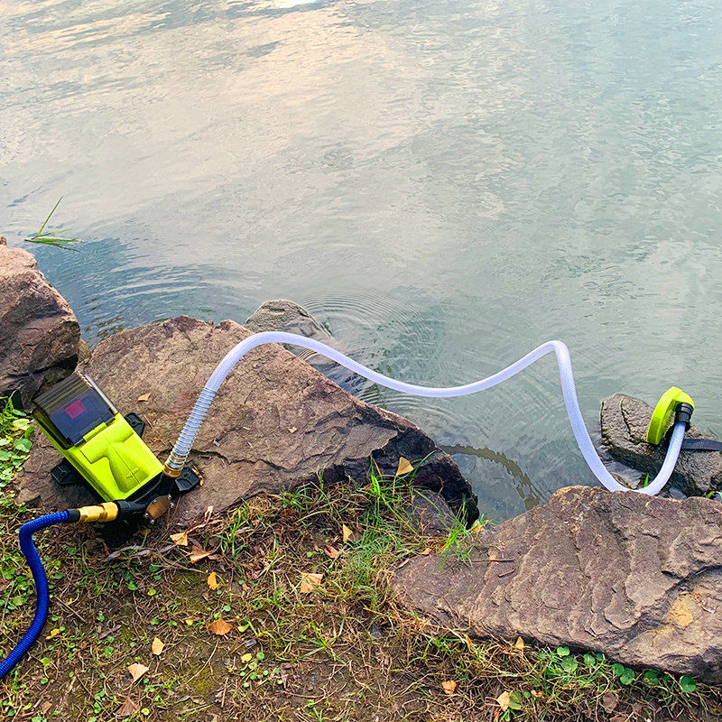 小型抽水水泵便携式户外浇菜洗车喷雾喷灌浇花水泵