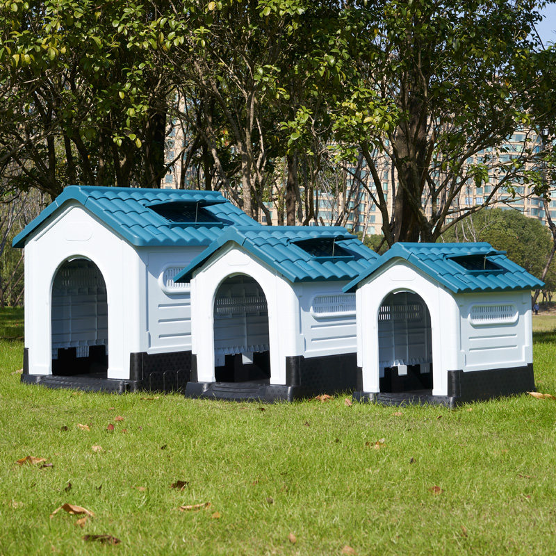 狗屋室外狗窝四季通用房子户外大型狗狗别墅狗窝