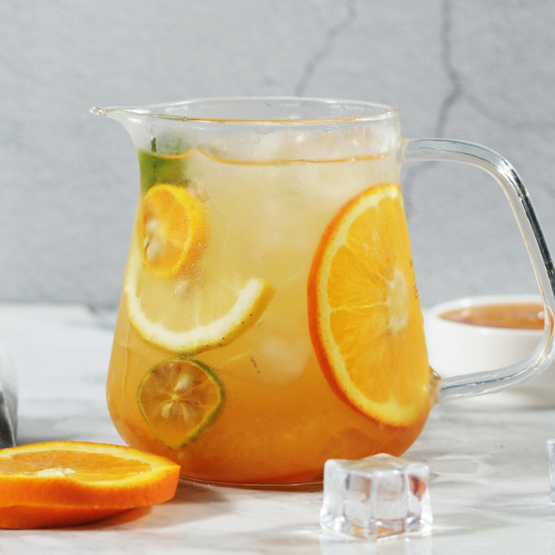 盾皇柠檬蜂蜜柚子茶冲饮罐装百香柚子茶复合口味泡水果茶酱26斤