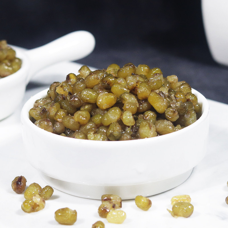 糖纳蜜豆500g绿豆甜品冰粥冰镇绿豆汤专用配料绿豆