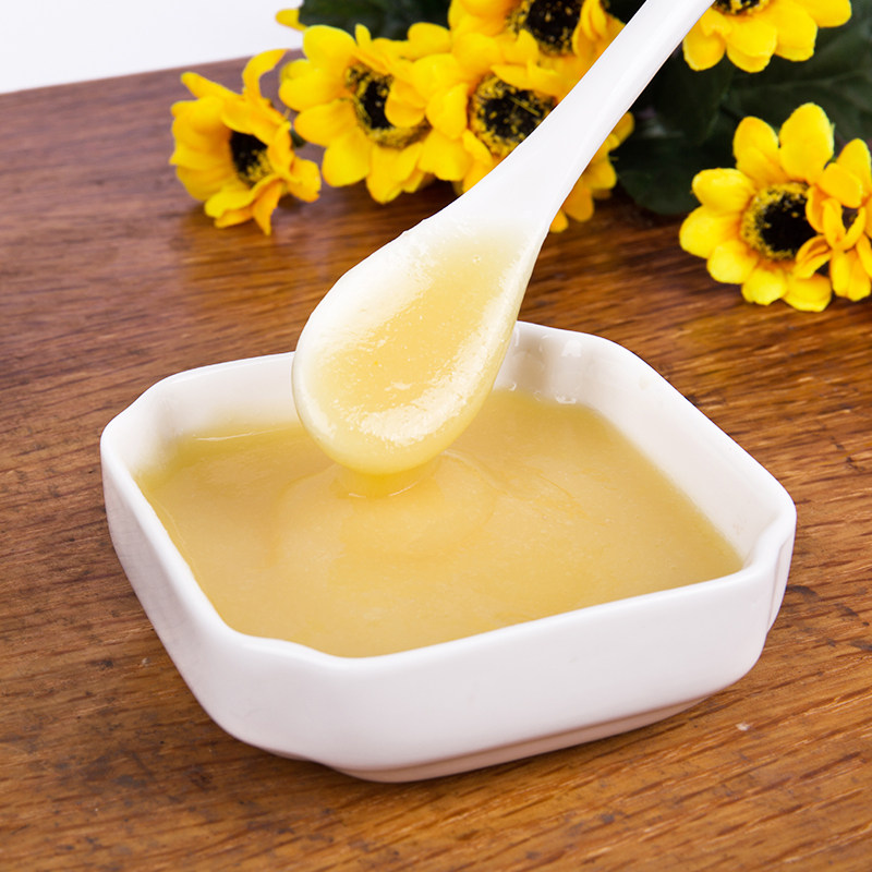 新疆蜜友新鲜纯百花黑蜂蜂王浆乳深山天然野生农家自产蜂皇浆正品