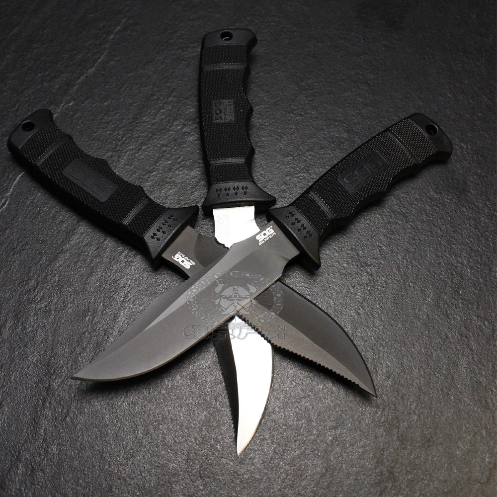 sog索格e37系列小海海豹sealup海豹突击队精英其他户外刀具