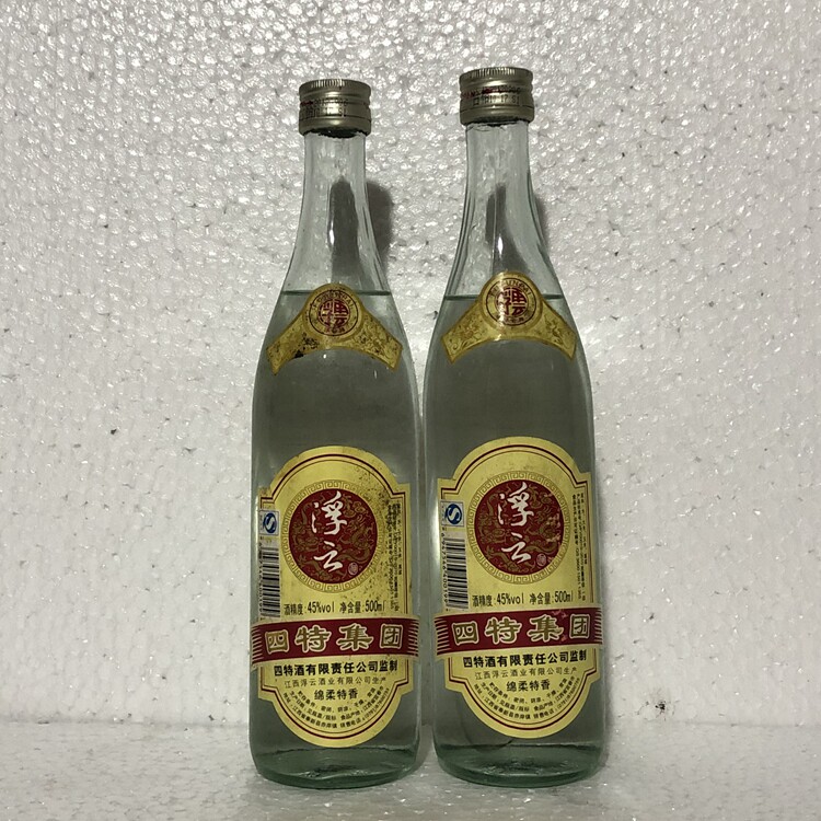 四特浮云45度2012年500ml6瓶香型特价包邮国产白酒