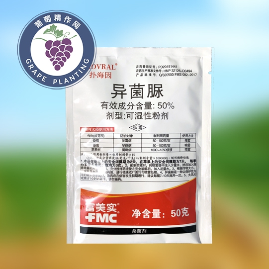 富美实 扑海因 50%异菌脲 芹菜番茄灰霉病早疫病褐斑病农药杀菌剂