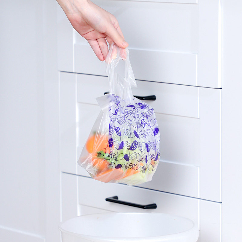 垃圾袋日本车载宿舍学生家务清洁场合大口径贴边家用垃圾袋