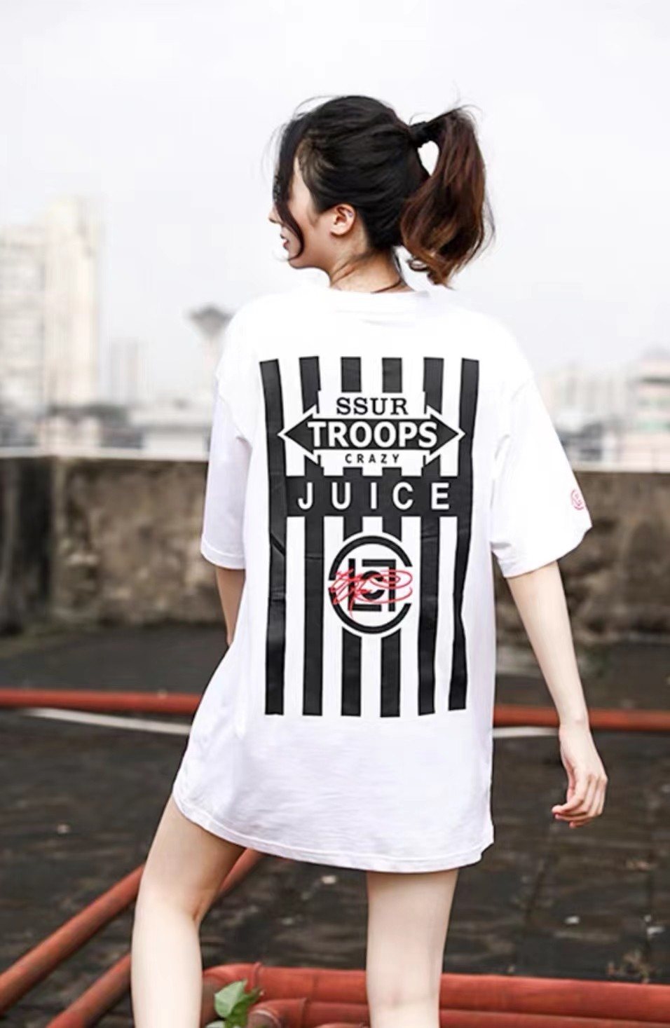 正品ssur t恤 clot联名款 3m青花瓷口香糖陈冠希潮牌嘻哈情侣短袖