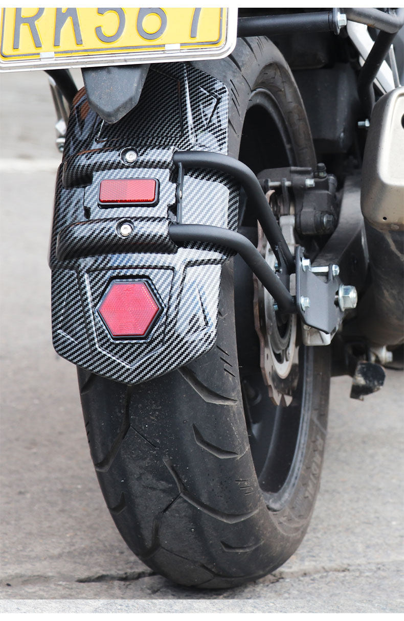 适用本田猛鸷cb190xcb400f改装挡泥板cb300r挡水沙板挡泥板