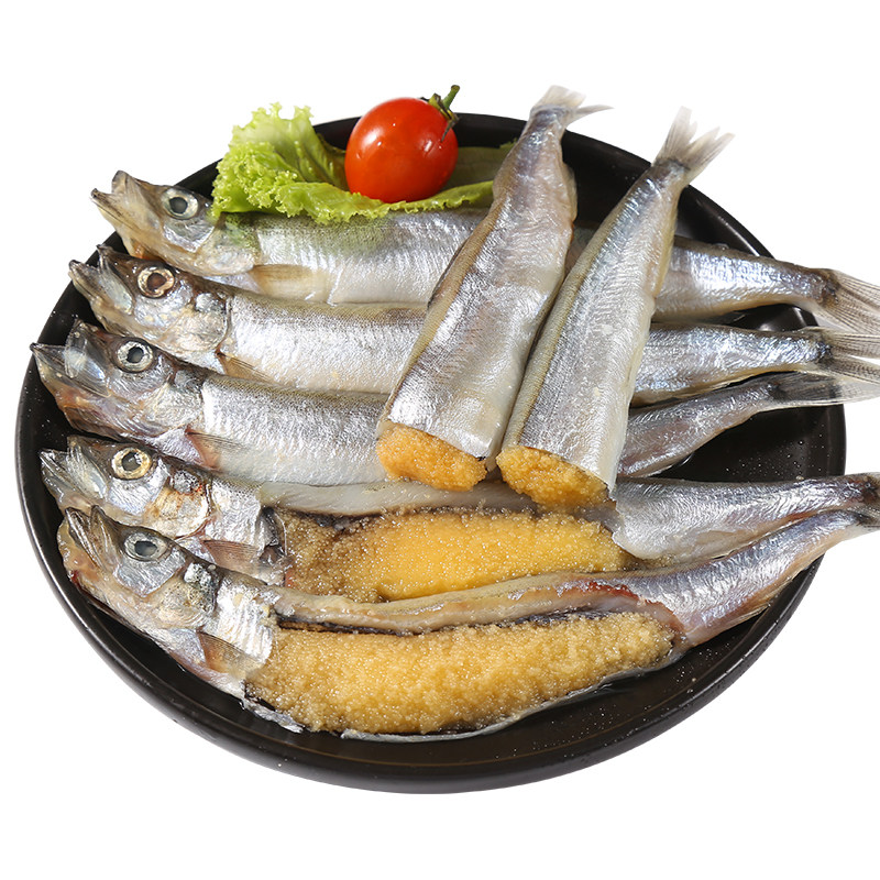 多春新鲜满籽1000g包邮鲜活海鲜冷冻深海海鱼多春鱼新