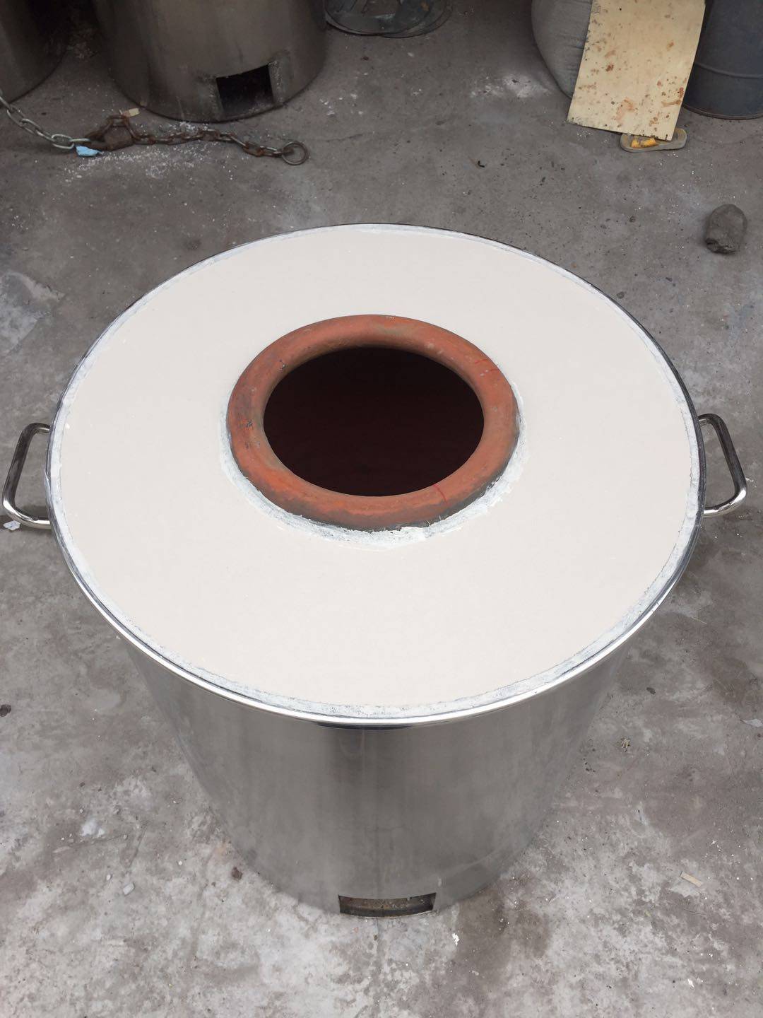 烧饼炉子荆州烤炉干菜不锈钢烤饼摆摊商用锅盔烧烤炉