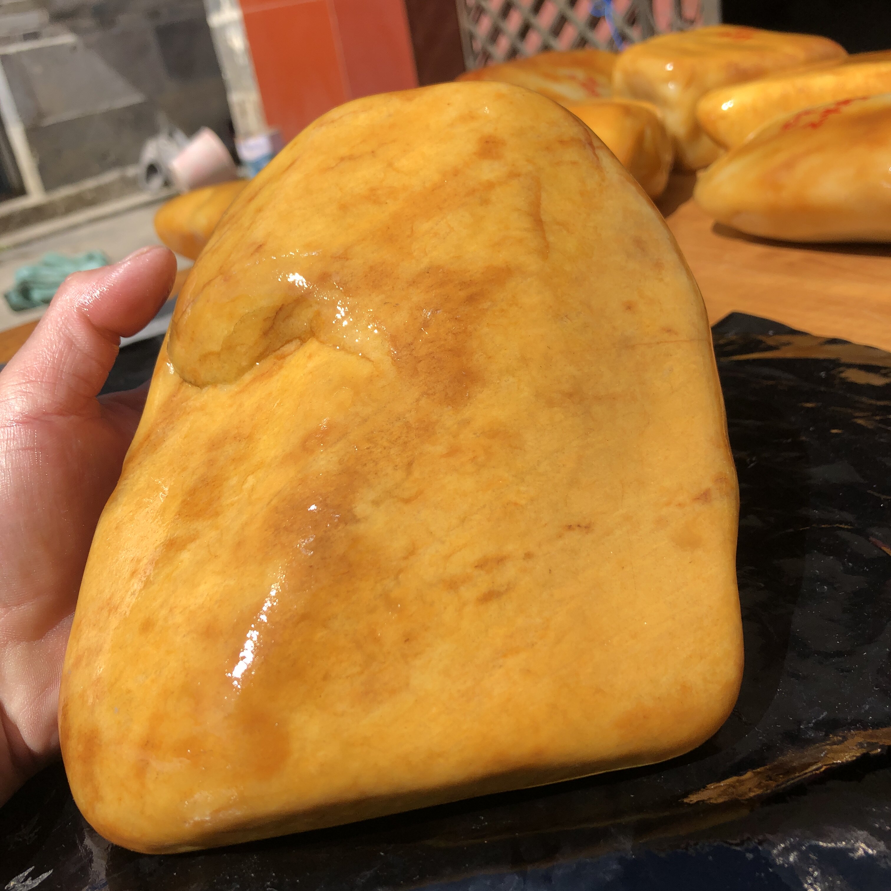 云南石手把晒台乌龟手把观赏南龙摆件奇石黄蜡石其他