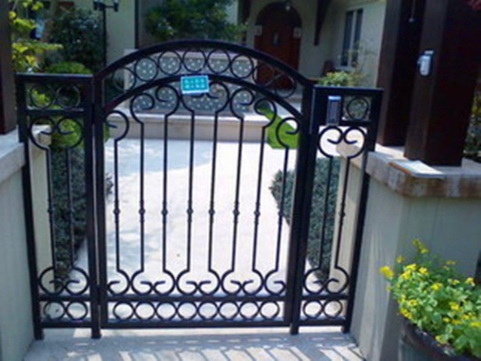 小门欧式单开门走廊公园开门防盗门铁艺出门进出其它