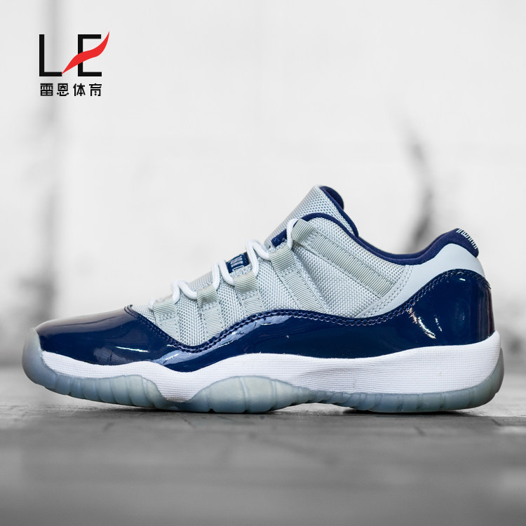 雷恩air jordan    aj11 gs乔治城篮球鞋528896-007 102 103 405