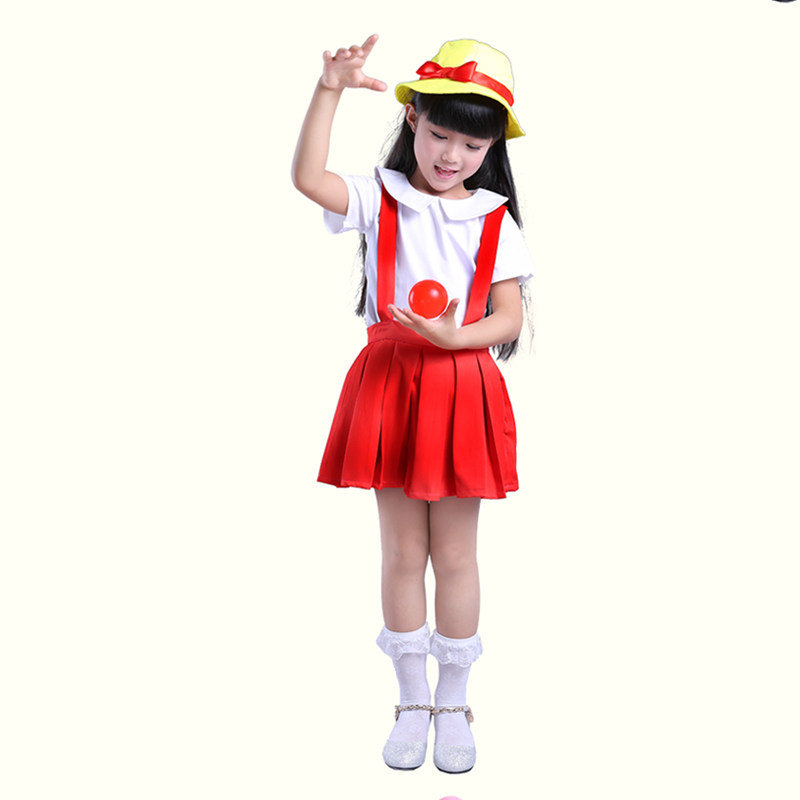 樱桃小丸子衣服cosplay服装儿童成人动漫裙子小学生套装cosplay女装