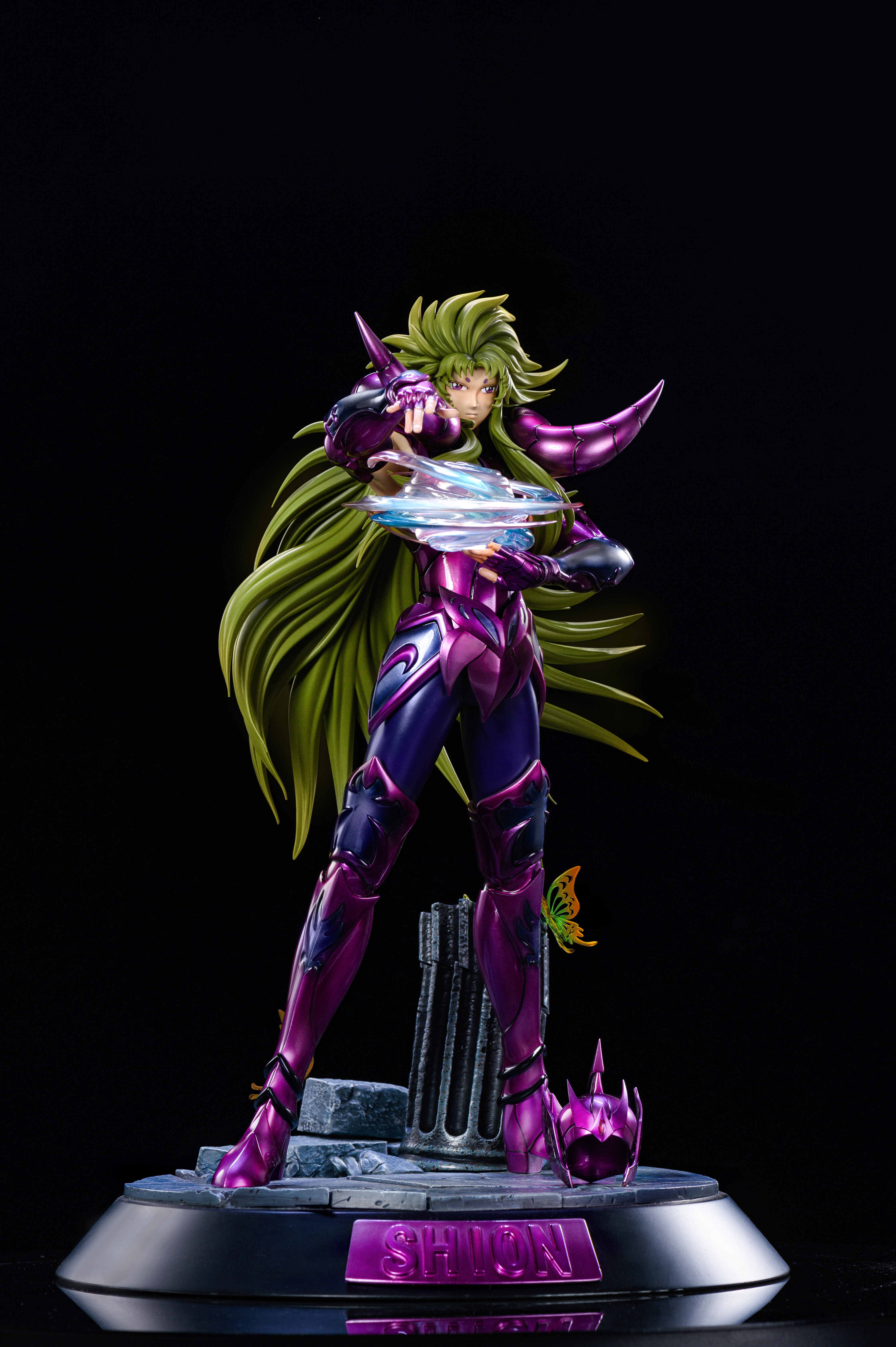 预售特典神殿工作室圣斗士星矢白羊史昂限量雕像手办