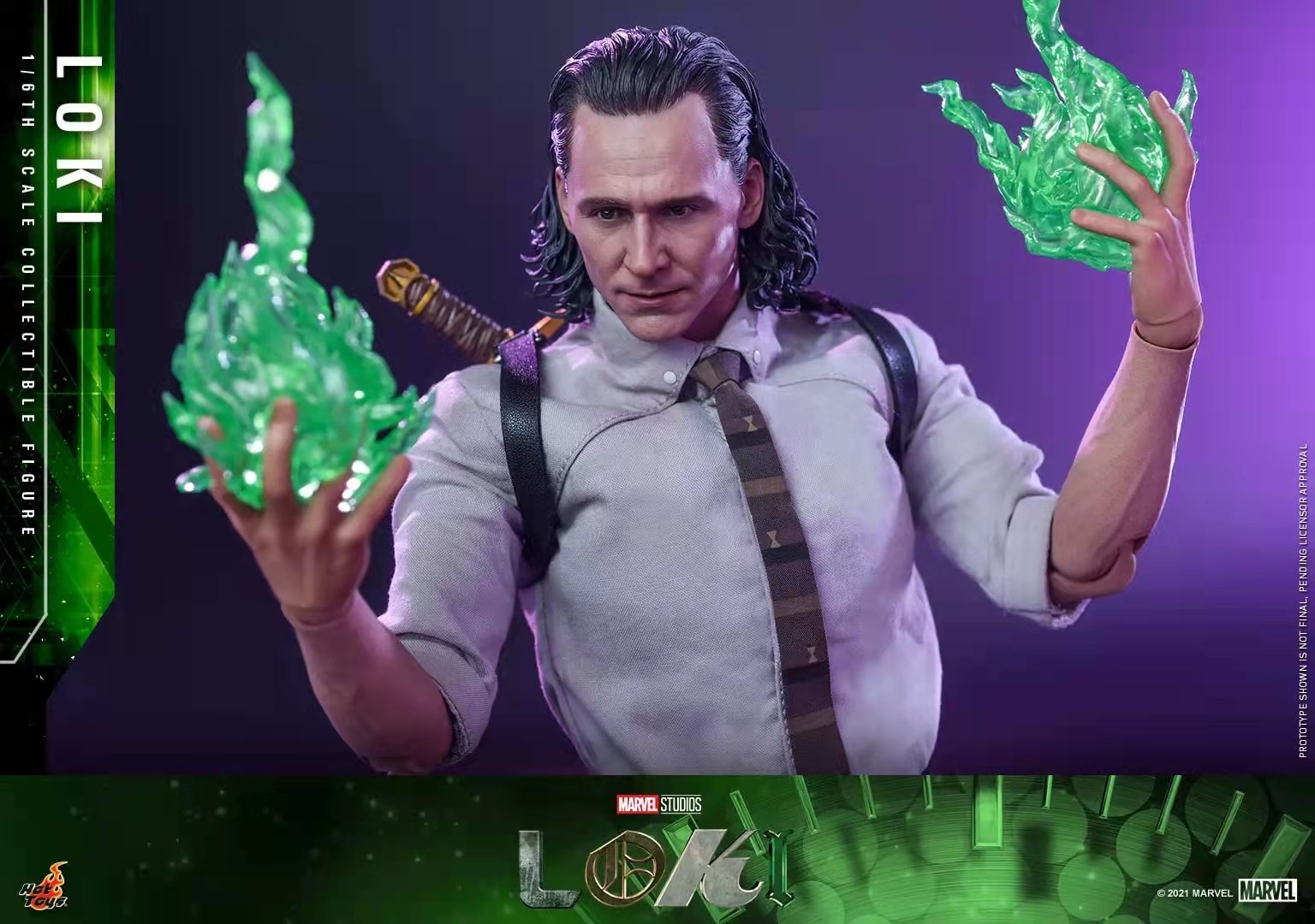 洛基预售hottoyshttms061剧集loki时间时间管理管理局手办