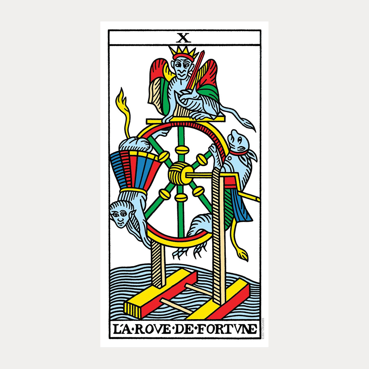 现货进口正版马赛塔罗cbdtarotdemarseille桌游卡牌