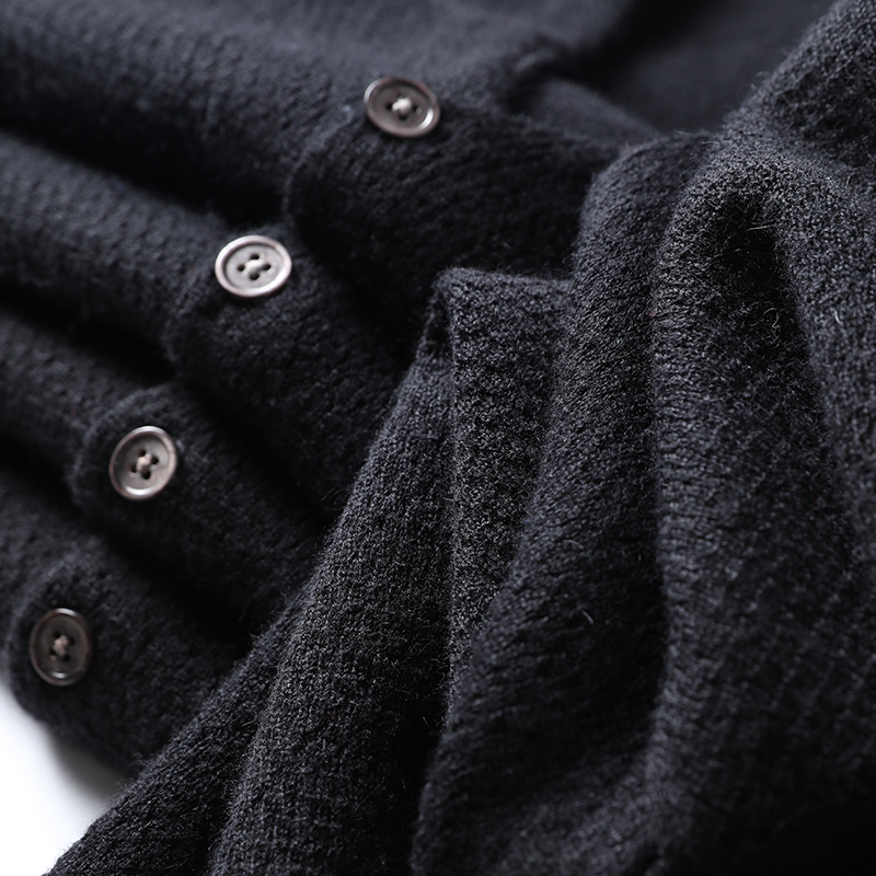 100意大利進口羊毛！移针编织工艺 ！男士秋冬保暖背心针织衫马甲