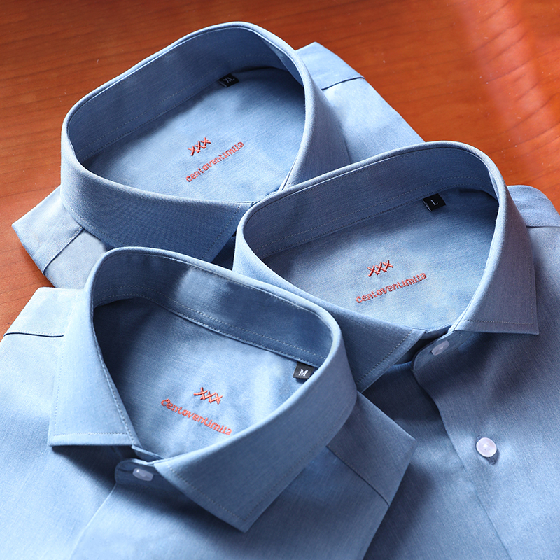 口碑牛货！140支液氨成衣免烫！抗皱男士科德宝商务休闲纯棉衬衫