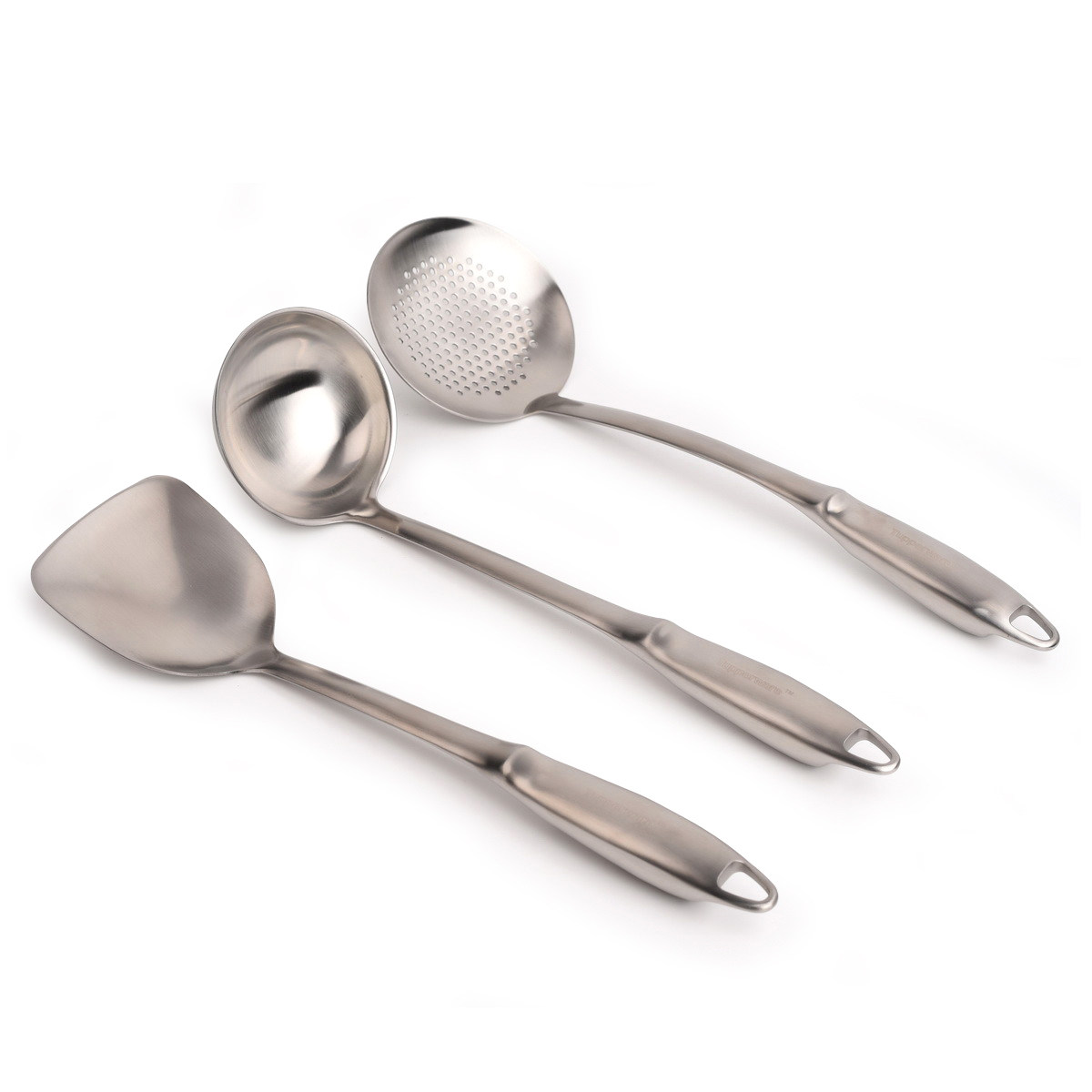 特百惠至尊精钢厨具套装不锈钢锅铲汤勺漏勺正品汤勺