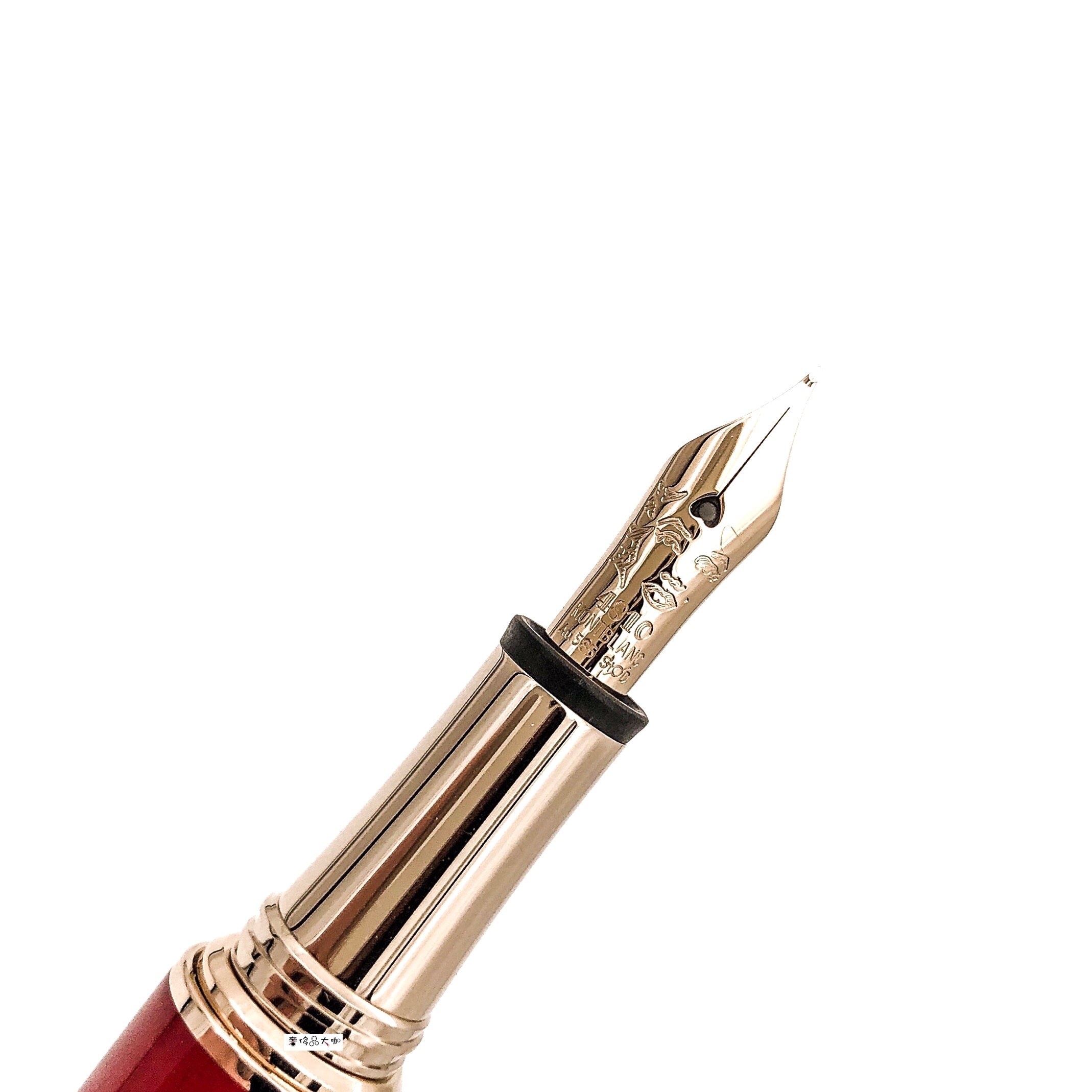 梦露现货万宝龙正品白色红色全球联保缪斯玛丽莲钢笔