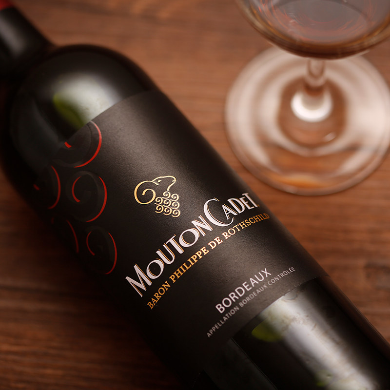 法国进口菲利菲利普普罗斯柴尔德男爵木桐嘉棣红葡萄酒干红静态葡萄酒