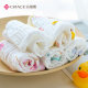 Jieliya baby saliva towel, bib, cotton gauze, baby square, newborn face towel, 10-pack Jieliya baby saliva towel, bib, cotton gauze, baby square, newborn face towel, 10-pack
