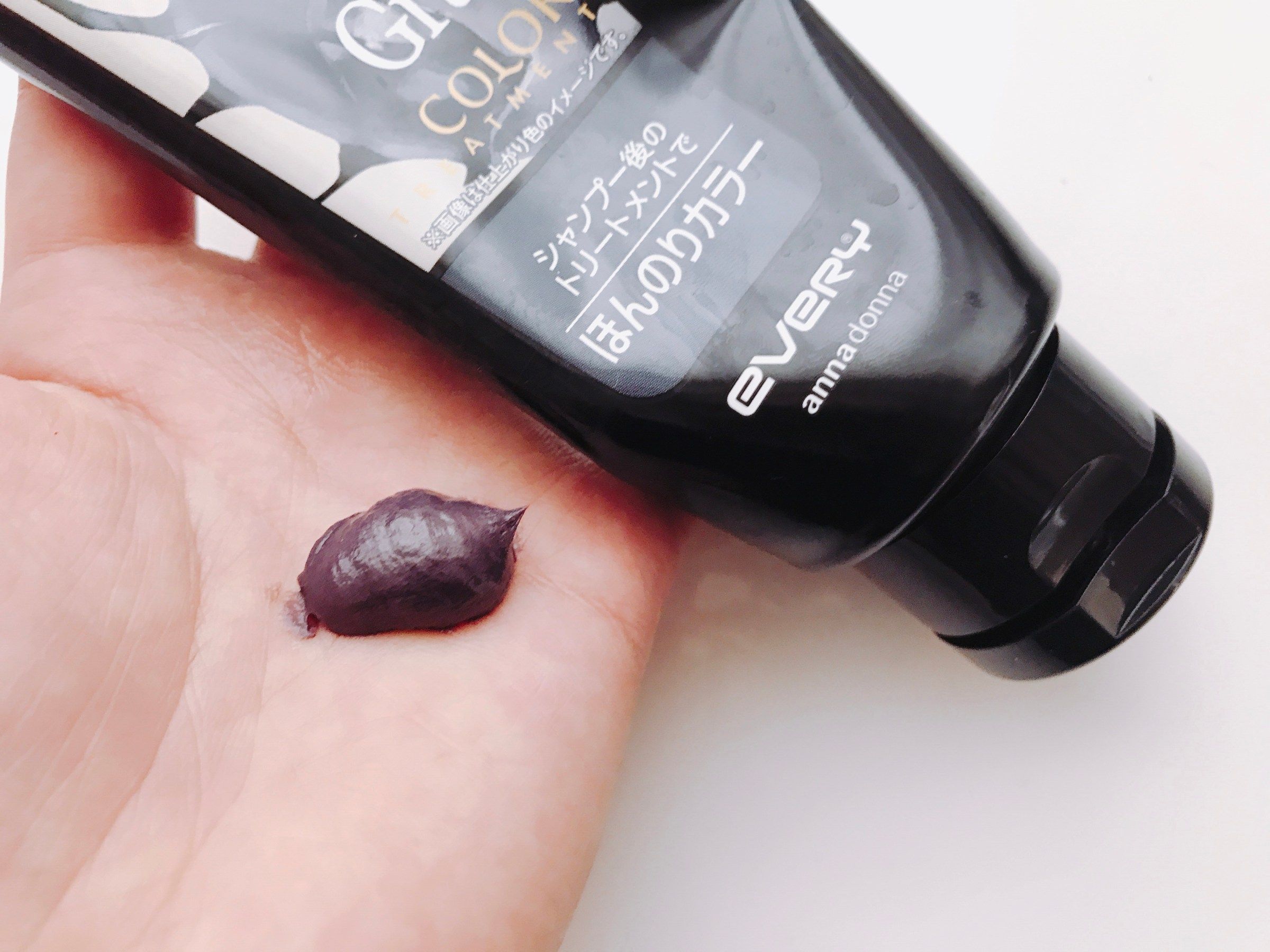 正品日本annadonnaevery染色锁色护色固色护发素染发其它护发