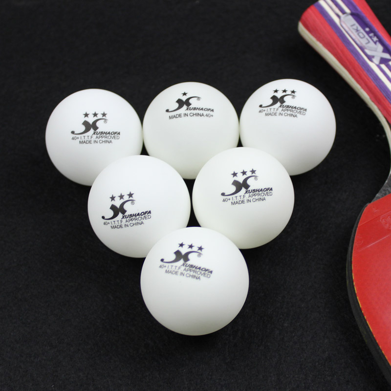 乒乓球三星无缝许绍发一星新材料比赛训练乒乓球